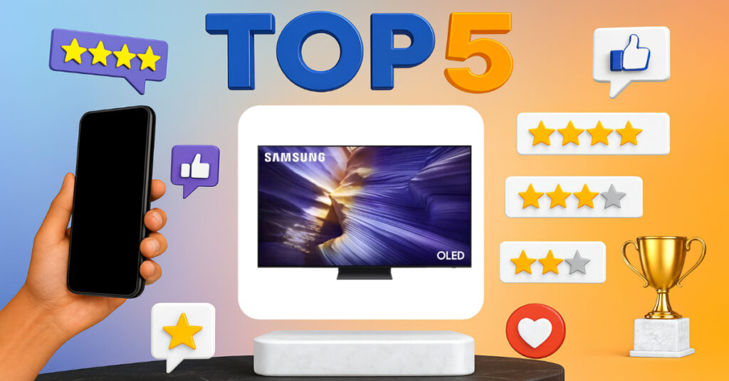Najlepšie televízory OLED 2026 - recenzia a porovnanie